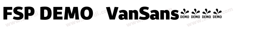 FSP DEMO   VanSans字体转换